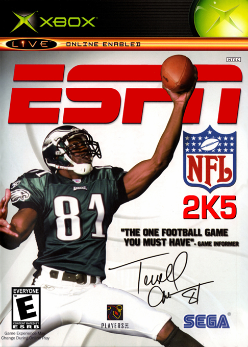 ESPN NFL 2K5 box art