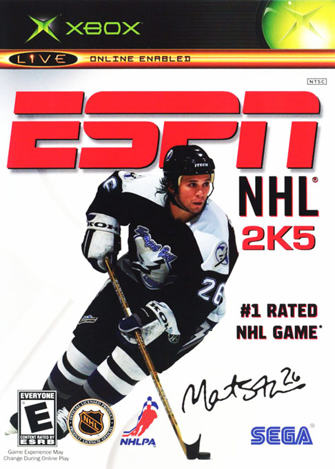 ESPN NHL 2K5 box art