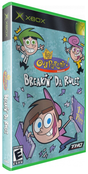 Fairly Odd Parents, The - Breakin' Da Rules — box-3D (US)