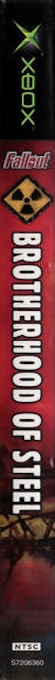 Fallout - Brotherhood Of Steel — box-2D-side (US)