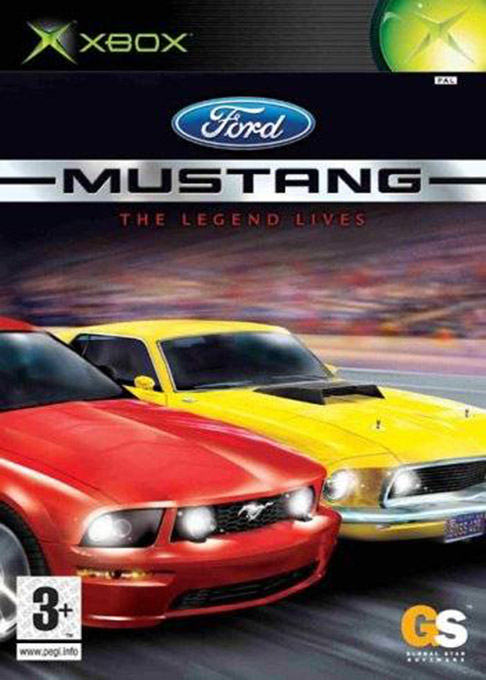 Ford Mustang - The Legend Lives — box-2D (EU)