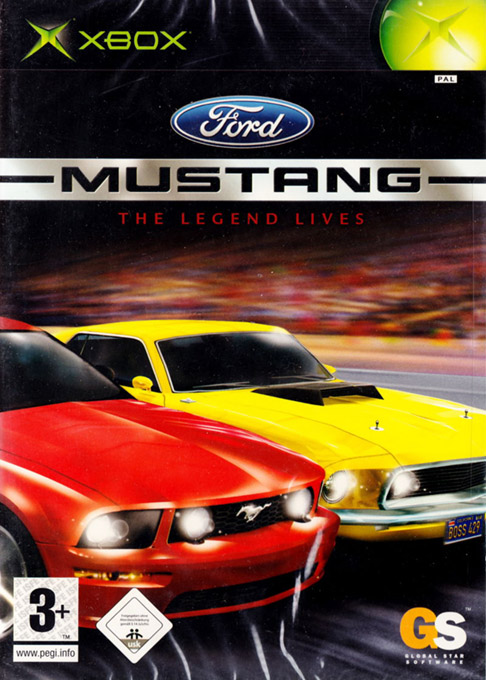 Ford Mustang - The Legend Lives — box-2D (DE)