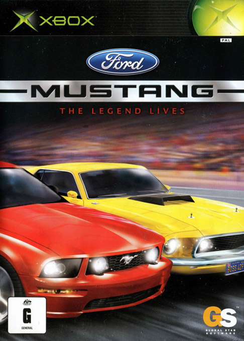 Ford Mustang - The Legend Lives — box-2D (AU)