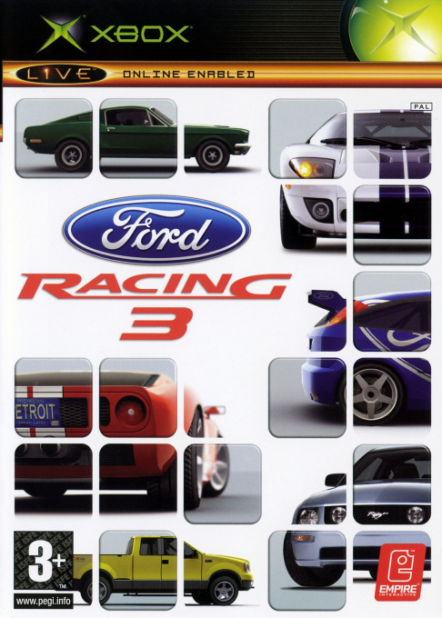 Ford Racing 3 — box-2D (EU)