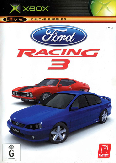 Ford Racing 3 — box-2D (AU)