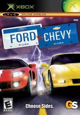 Ford vs. Chevy box art