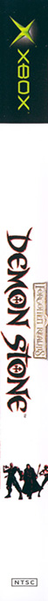 Forgotten Realms - Demon Stone — box-2D-side (US)