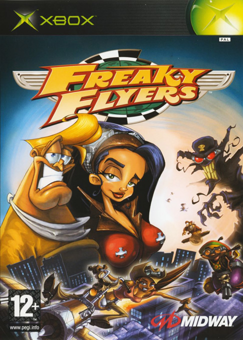 Freaky Flyers — box-2D (EU)