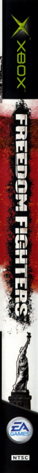 Freedom Fighters — box-2D-side (US)