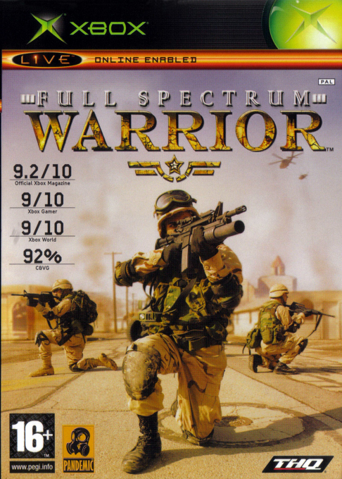 Full Spectrum Warrior — box-2D (EU)