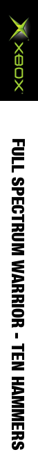 Full Spectrum Warrior - Ten Hammers — box-2D-side (UK)