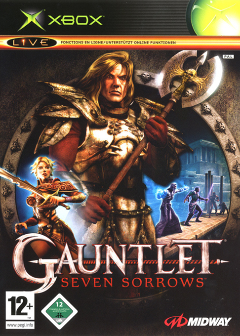 Gauntlet - Seven Sorrows — box-2D (DE)