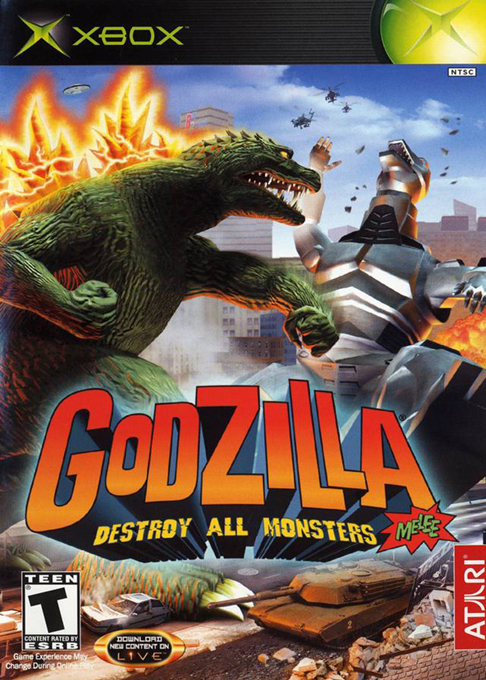 Godzilla - Destroy All Monsters Melee box art