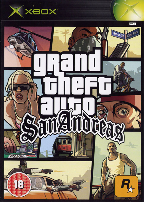 Grand Theft Auto - San Andreas — box-2D (UK)