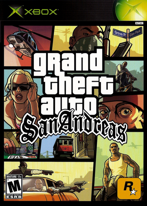 Grand Theft Auto - San Andreas box art