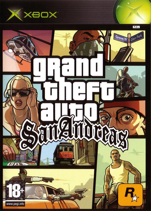 Grand Theft Auto - San Andreas — box-2D (NL)
