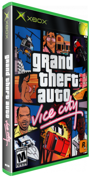 Grand Theft Auto - Vice City — box-3D (US)