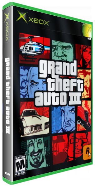 Grand Theft Auto 3 — box-3D (US)