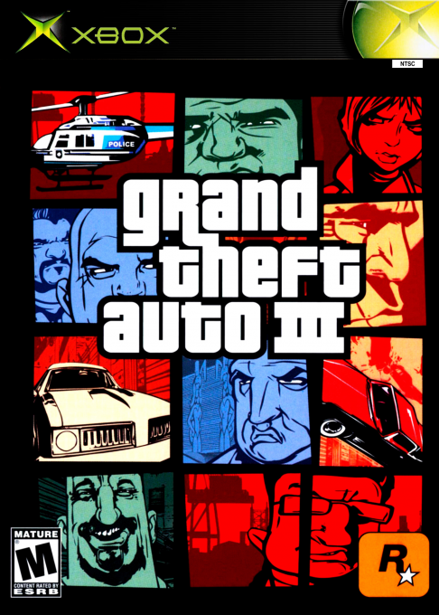 Grand Theft Auto 3 box art