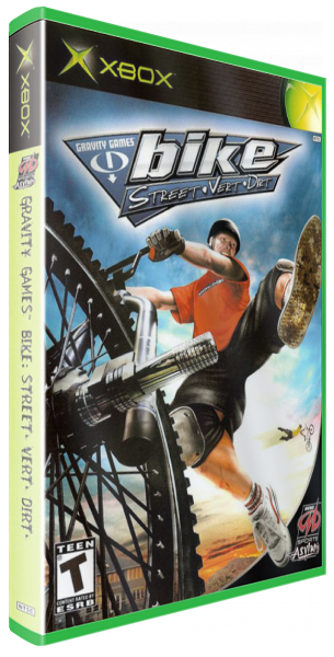Gravity Games - Bike Street, Vert, Dirt — box-3D (US)