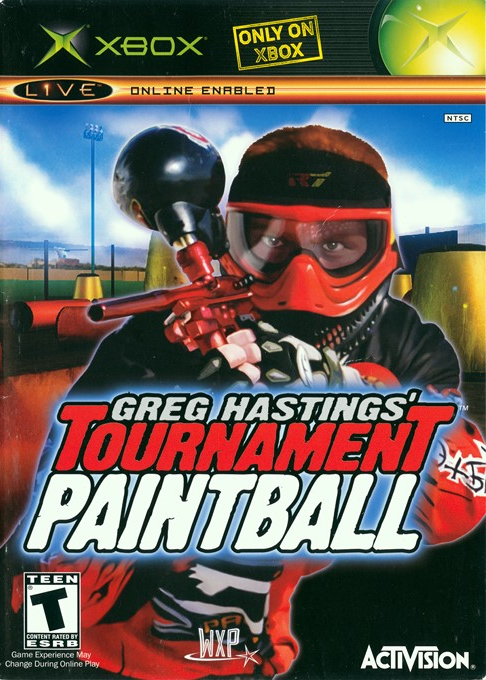 Greg Hasting's Tournament Paintball box art