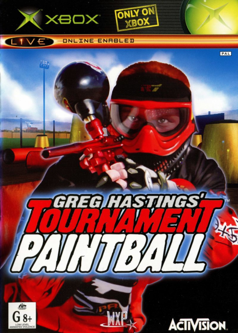 Greg Hasting's Tournament Paintball — box-2D (AU)