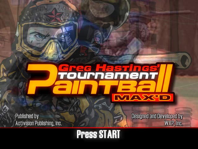 Greg Hasting's Tournament Paintball Max'd — sstitle (WOR)