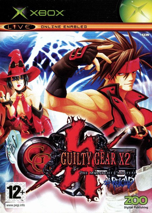 Guilty Gear X2 Reload - The Midnight Carnival — box-2D (EU)