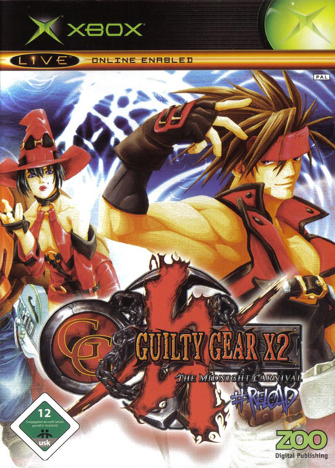 Guilty Gear X2 Reload - The Midnight Carnival — box-2D (DE)