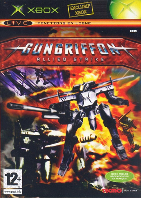Gungriffon - Allied Strike — box-2D (FR)
