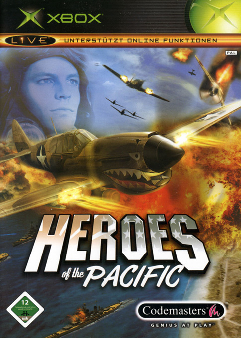 Heroes Of The Pacific — box-2D (DE)