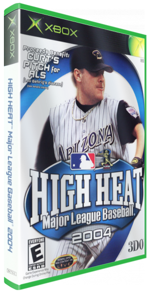 High Heat Major League Baseball 2004 — box-3D (US)