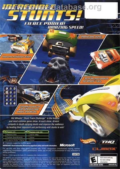 Hot Wheels - Stunt Track Challenge — box-2D-back (US)