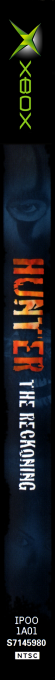 Hunter - The Reckoning — box-2D-side (US)