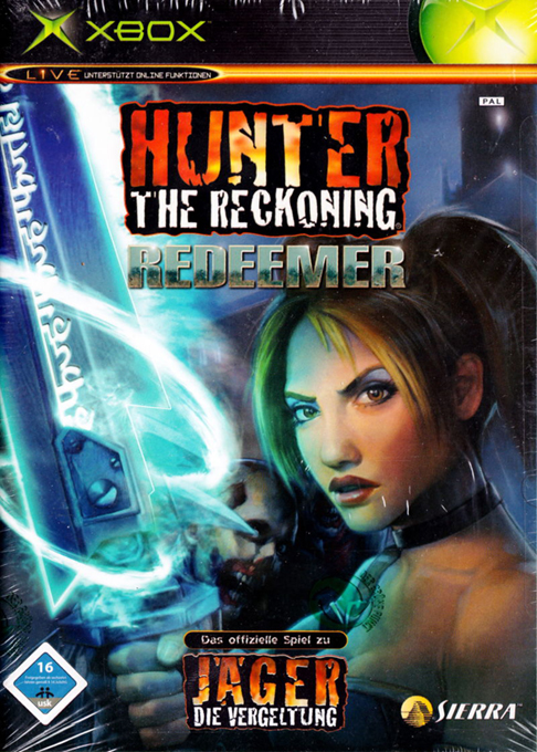 Hunter - The Reckoning Redeemer — box-2D (DE)
