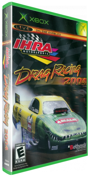 IHRA Drag Racing 2004 — box-3D (US)