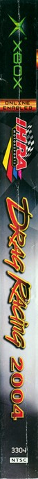 IHRA Drag Racing 2004 — box-2D-side (US)