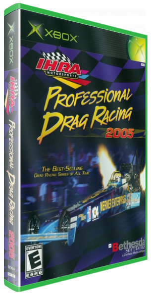 IHRA Professional Drag Racing 2005 — box-3D (US)