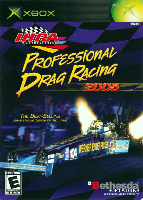 IHRA Professional Drag Racing 2005 box art
