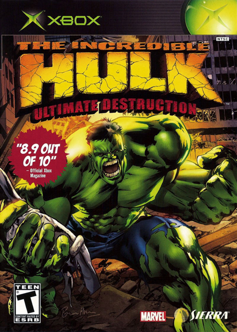 Incredible Hulk, The - Ultimate Destruction box art