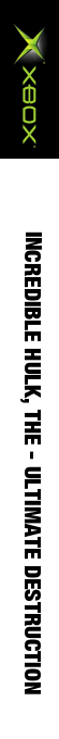Incredible Hulk, The - Ultimate Destruction — box-2D-side (JP)