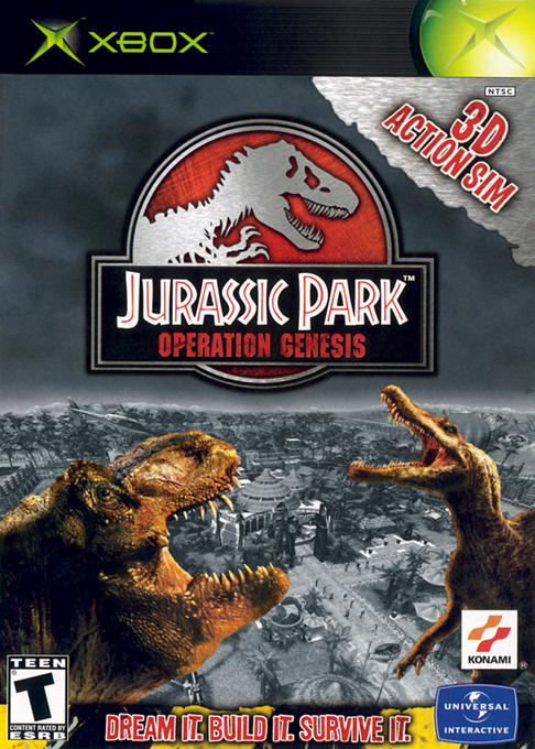 Jurassic Park - Operation Genesis box art