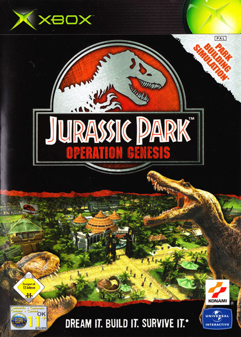 Jurassic Park - Operation Genesis — box-2D (DE)