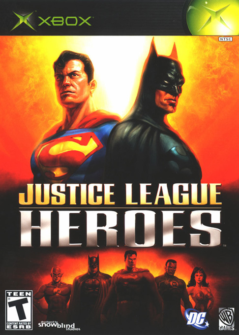 Justice League Heroes box art