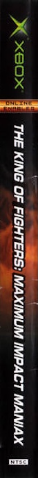 King Of Fighters, The - Maximum Impact — box-2D-side (US)