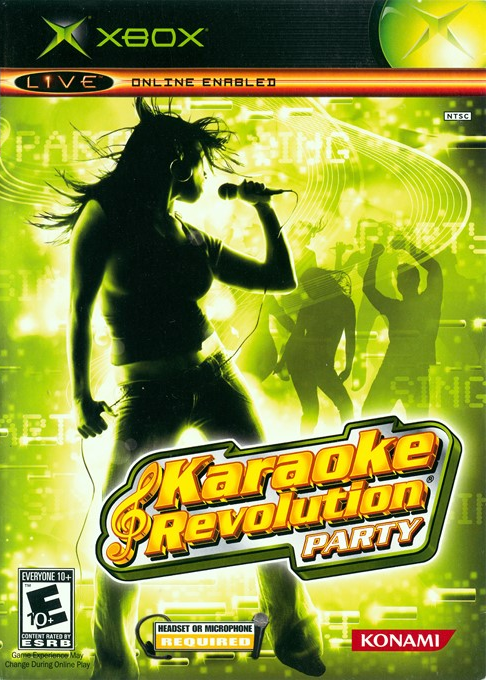 Karaoke Revolution Party box art