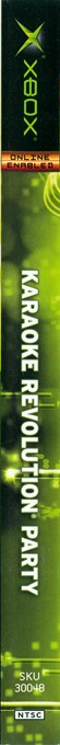 Karaoke Revolution Party — box-2D-side (US)