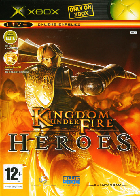 Kingdom Under Fire - Heroes — box-2D (UK)