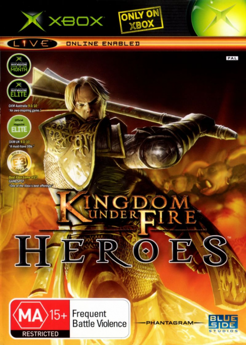 Kingdom Under Fire - Heroes — box-2D (AU)
