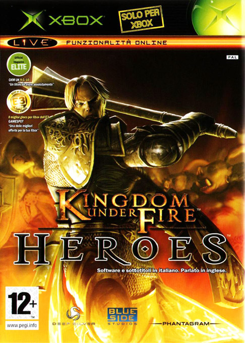 Kingdom Under Fire - Heroes — box-2D (IT)